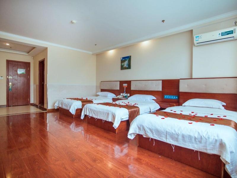 Greentree Inn Hebei Zhangjiakou Zhangbei Caoyuantian Rd Zhangku Avenue Express Hotel Exterior photo