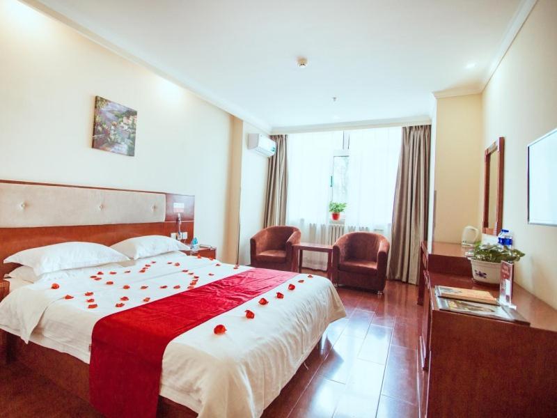 Greentree Inn Hebei Zhangjiakou Zhangbei Caoyuantian Rd Zhangku Avenue Express Hotel Exterior photo