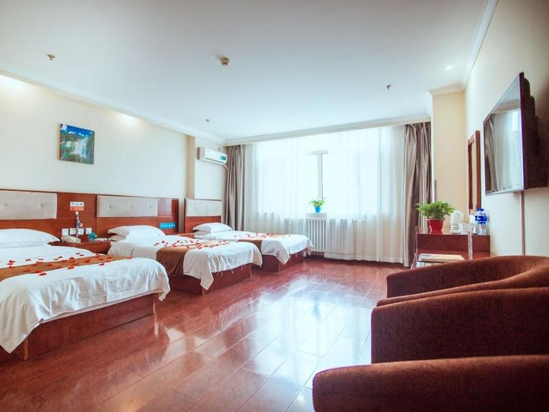 Greentree Inn Hebei Zhangjiakou Zhangbei Caoyuantian Rd Zhangku Avenue Express Hotel Exterior photo